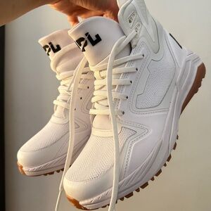 APL White High-Top Sneakers
